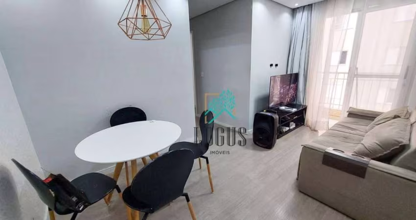 Apartamento mobiliado com 2 dormitórios para alugar, 48 m² por R$ 2.206/mês - Ferrazópolis - São Bernardo do Campo/SP