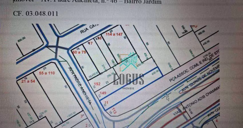 Terreno no bairro jardim oportunidade para investidor