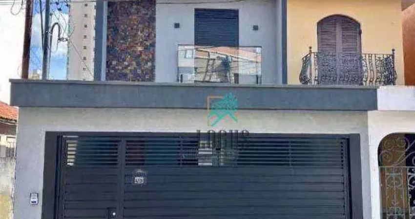 Sobrado novo impecável com 155m² composto por 3 dormitórios sendo 3 suítes, à venda por r$ 1.045.000 - anchieta, sbc/sp