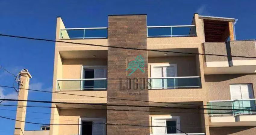 Apartamento com 2 quartos à venda na Rua Afonso Arinos, Vila Tibiriçá, Santo André