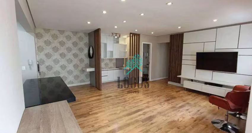 Apartamento condomínio movement city & life de 93m² composto por 2 quartos sendo 2 suítes, à venda por r$ 924.000 - centro, sbc/sp