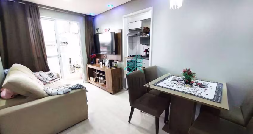 Apartamento com 2 dormitórios para alugar, 49 m² por r$ 2.153,70/mês - ferrazópolis - são bernardo do campo/sp