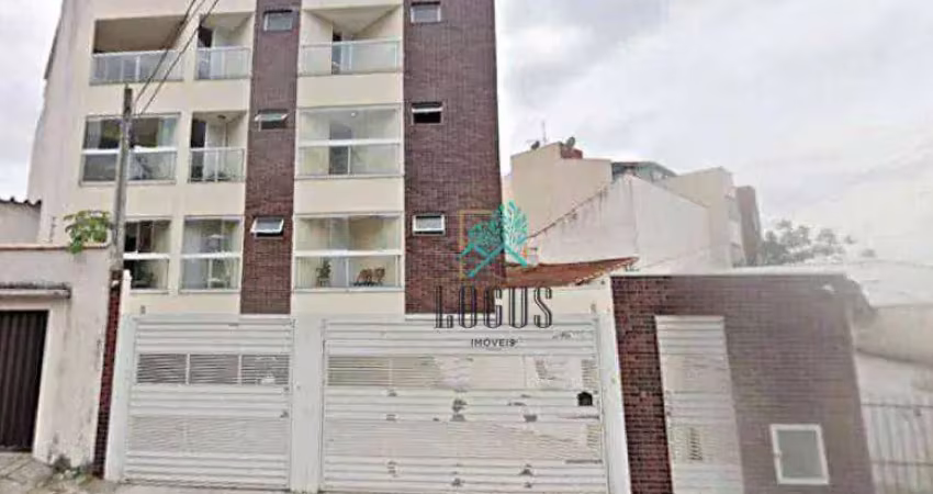 Apartamento com 65m² composto por 2 quartos sendo 2 suítes, à venda por r$ 450.000 - vila caminho do mar, sbc/sp