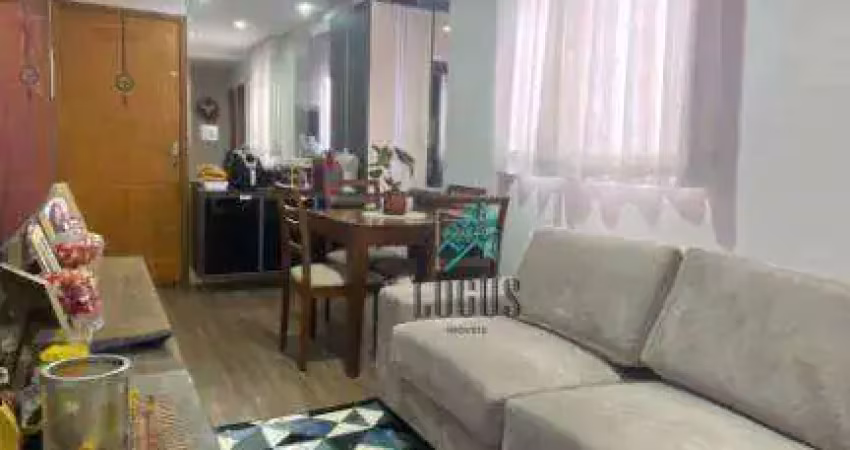 Cobertura com 2 dormitórios à venda, 80 m² por r$ 425.000,00 - vila junqueira - santo andré/sp