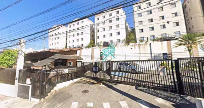 Apartamento condomínio residencial gold village com 49m² composto por 2 dormitórios, à venda por r$ 258.000 - demarchi, sbc/sp