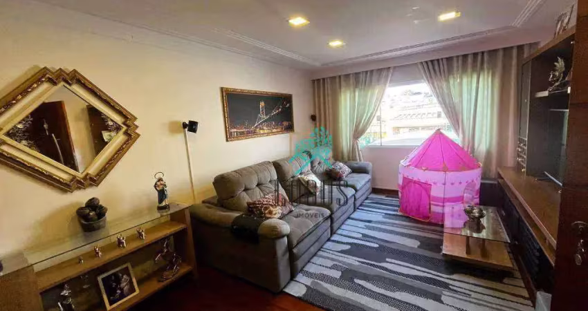 Sobrado impecável, com 225m² de área construída, composto por 3 quartos sendo 1 suíte e hidro, à venda por r$ 1.380.000 - olímpico, scs/sp