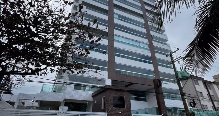 Apartamento vista mar com varanda em l com 3 acessos sala e ambos os quartos