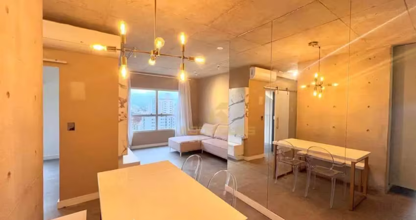 Lindo apartamento mobiliado para locação no Edif. MaxHaus - 2 dormitórios em prédio com lazer