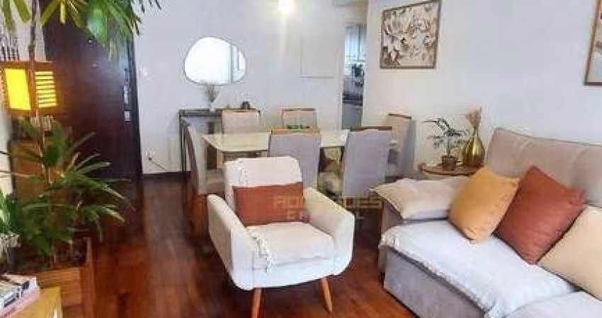 Apartamento com 2 dormitórios à venda, 96 m²  - Gonzaga - Santos/SP