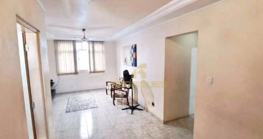 Apartamento com 2 dormitórios à venda, 84 m²  - Estuário - Santos/SP