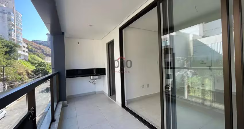 Cascatinha, elevador 2 quartos, suíte, varanda gourmet, condomínio c/espaço fitness e espaço gourmet.