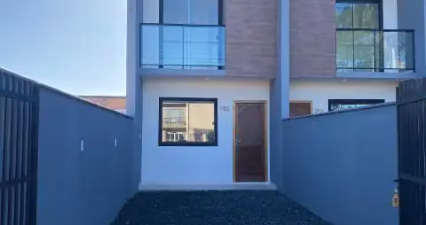 Casa - sobrado geminado - joinville - sc - jardim paraíso