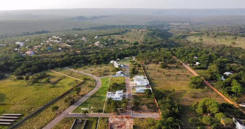 Terreno à venda, condomínio, chapada dos guimarães, mt