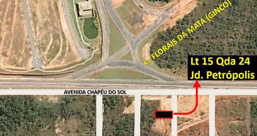 Terreno à venda, jardim petropolis, várzea grande, mt