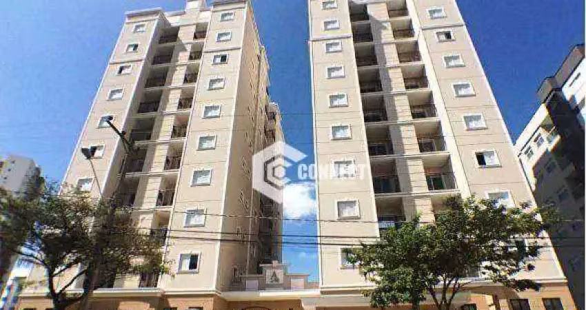 Apartamento com 2 dormitórios para alugar, 60 m² por R$ 2.990,00/mês - Edificio Ateliê Campolim - Sorocaba/SP