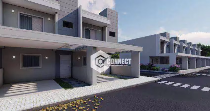 Sobrado com 2 dormitórios à venda, 93 m² por R$ 580.000,00 - Residencial Américo Figueiredo - Sorocaba/SP