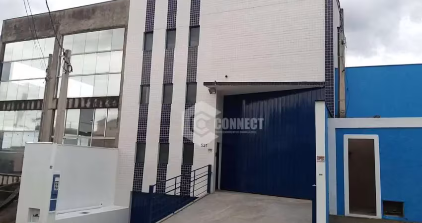 Galpão para alugar, 550 m² por r$ 13.055,00/mês - jardim leocádia - sorocaba/sp