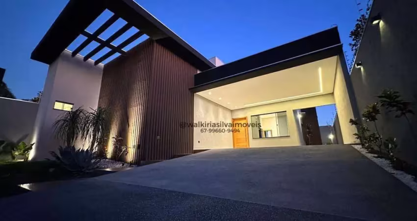 Casa com 3 dormitórios à venda, 182 m² por R$ 1.100.000,00 - Rita Vieira - Campo Grande/MS