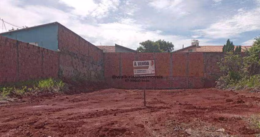 Terreno à venda, 360 m² por R$ 170.000,00 - Jardim Itamaracá - Campo Grande/MS