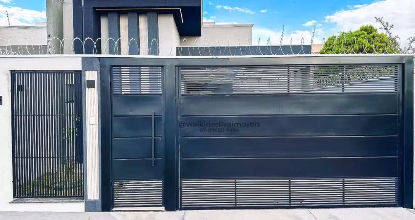 Casa com 3 quartos à venda na Rua Rotterdan, Parque Residencial Rita Vieira, Campo Grande