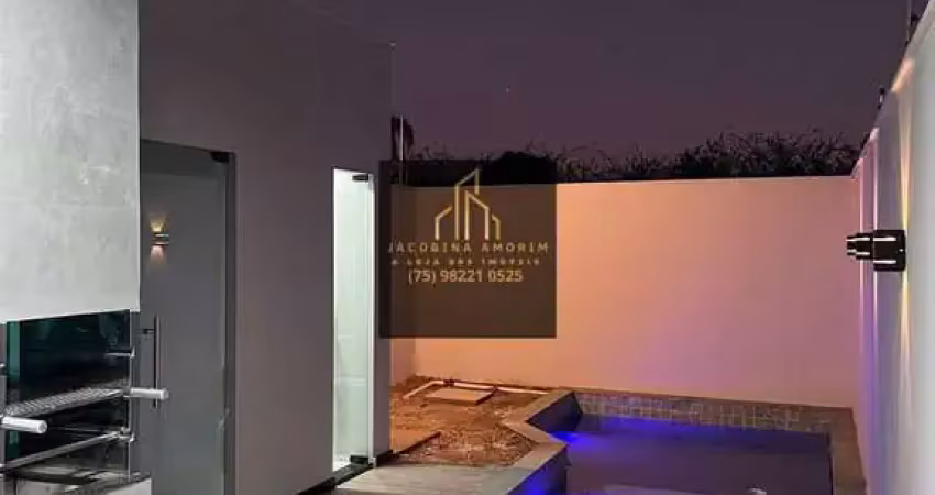 Casa Duplex Alto Padrão com piscina no Sim