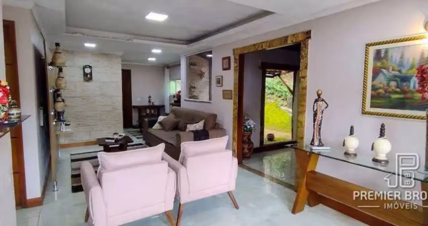Casa à venda, 250 m² por r$ 549.900,00 - prata - teresópolis/rj