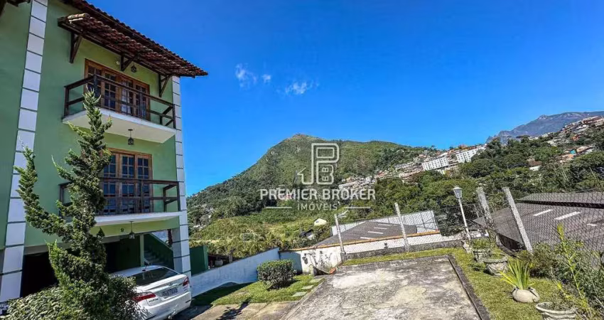 Casa à venda, 200 m² por r$ 390.000,00 - bom retiro - teresópolis/rj