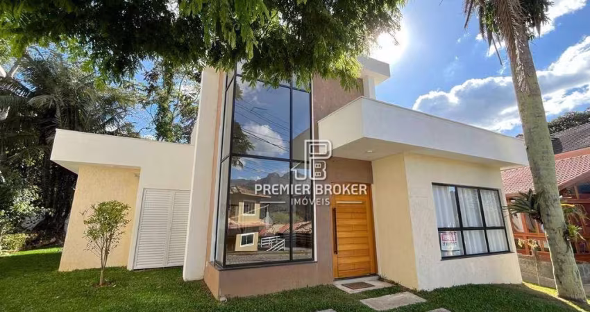 Casa com 3 dormitórios à venda, 121 m² por R$ 900.000,00 - Vargem Grande - Teresópolis/RJ
