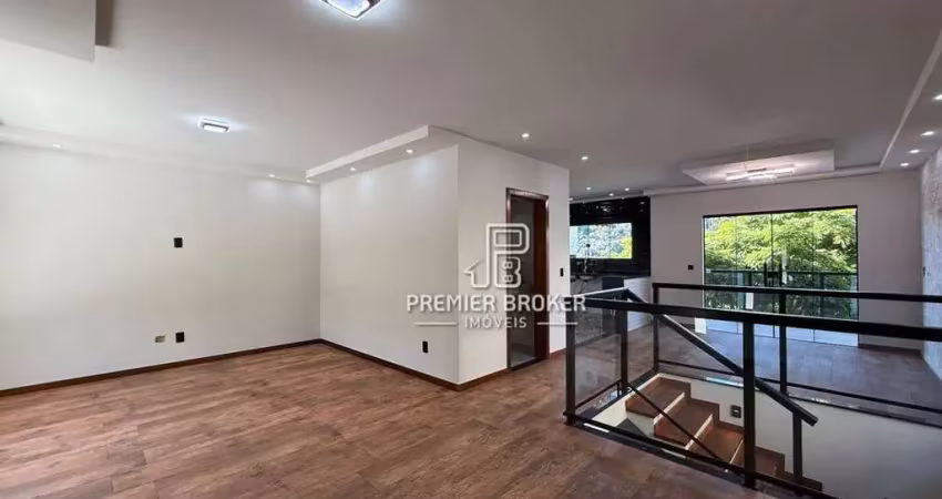 Casa com 3 dormitórios à venda, 150 m² por r$ 850.000,00 - albuquerque - teresópolis/rj