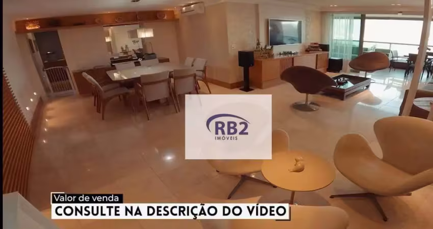 Apartamento com 4 quartos à venda, 250 m² por r$ 4.200.000 - são francisco - niterói/rj