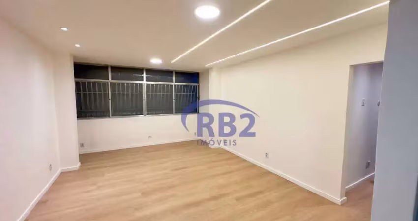 Apartamento reformado de 3 quartos na quadra da praia de icaraí