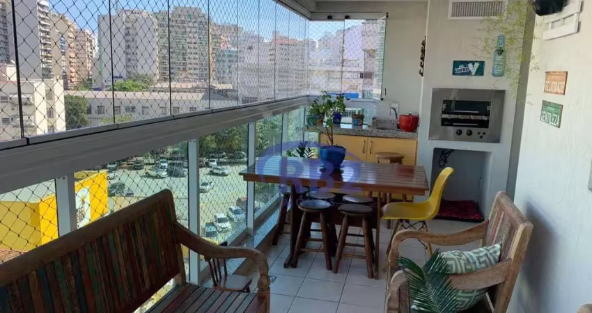 Apartamento com varanda gourmet, 3 quartos com 2 vagas em prédio com lazer completo por r$1.500.000,00