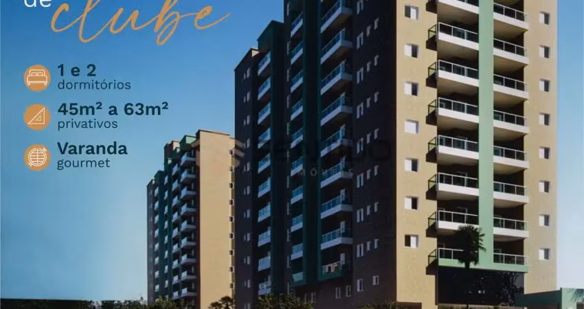 Pré lançamento - apartamento 1 dormitório em itanhaém sp - litoral sul
