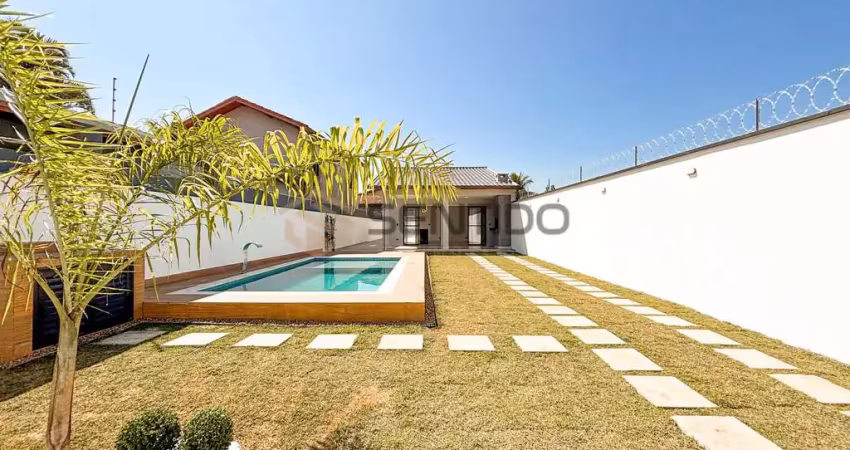 Casa nova no cibratel ii em itanhaém | 50m da praia | piscina com cascata