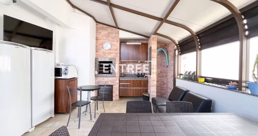 Cobertura 3 Quartos (sendo 1 Suíte ) e 2 Vagas - Centro