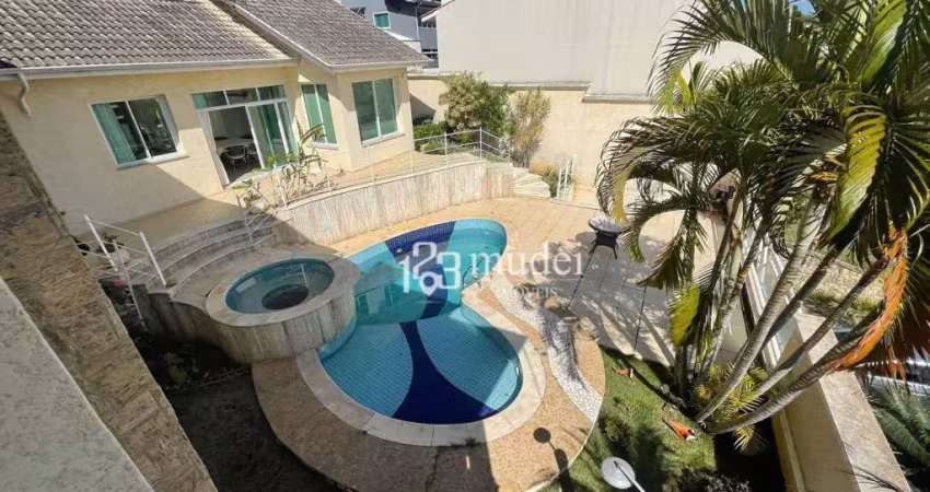 Casa com 3 dormitórios à venda, 550 m² por r$ 2.750.000,00 - residencial euroville - bragança paulista/sp
