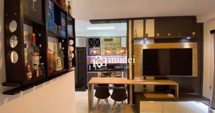 Apartamento com 1 dormitório para alugar, 49 m² por R$ 4.100,00/mês - Jardim Do Sul - Bragança Paulista/SP