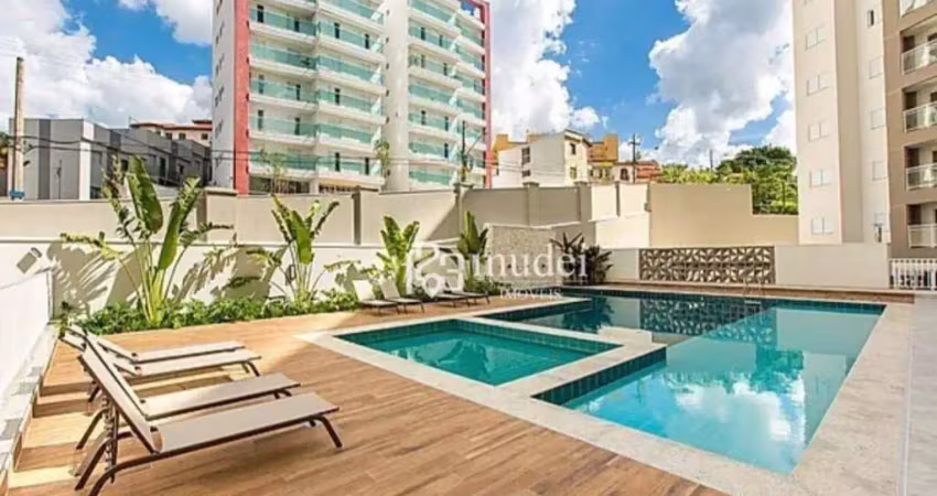 Apartamento com 1 dormitório à venda próximo a usf em bragança paulista - sp, com 48 m² por r$ 538.000