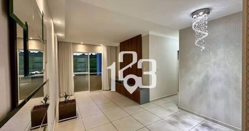 Apartamento com 3 dormitórios à venda, 78 m² por r$ 585.000,00 - jardins de bragança - bragança paulista/sp