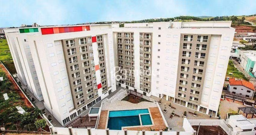 Apartamento com 1 dormitório para alugar, 49 m² por r$ 3.300,00/mês - jardim do sul - bragança paulista/sp