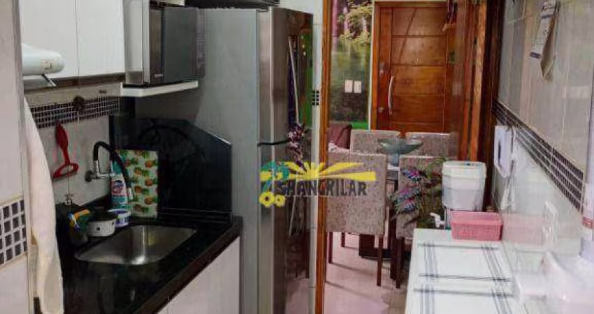 Apartamento com 2 dormitórios à venda, 47 m² por R$ 199.000,00 - Serraria - Diadema/SP