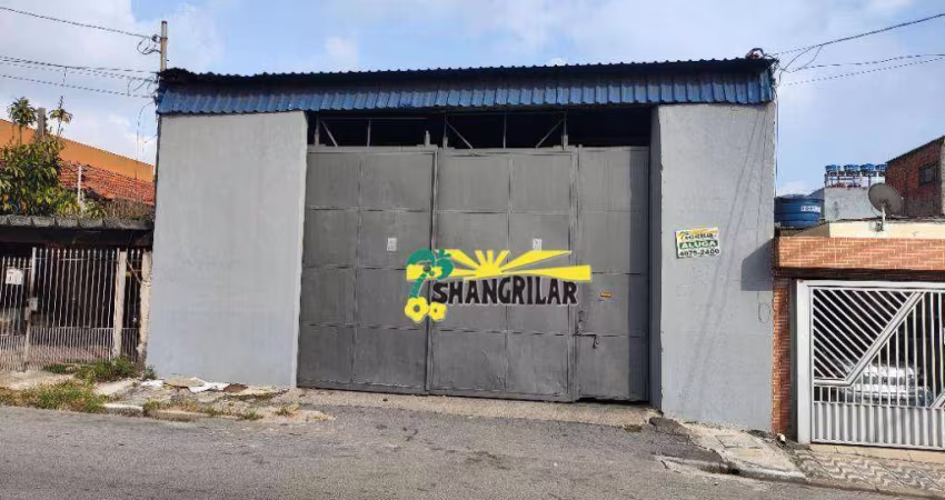 Galpão para alugar, 300 m² por R$ 8.337,94/mês - Vila São José - Diadema/SP
