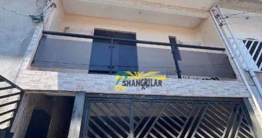 Sobrado com 4 dormitórios à venda, 179 m² por R$ 350.000,00 - Piraporinha - Diadema/SP