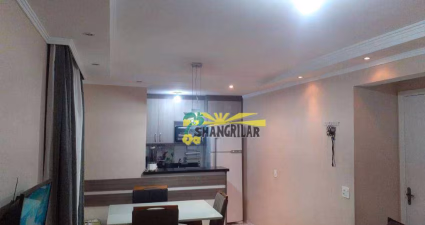 Apartamento com 2 dormitórios à venda, 50 m² por R$ 340.000 - Piraporinha - Diadema/SP