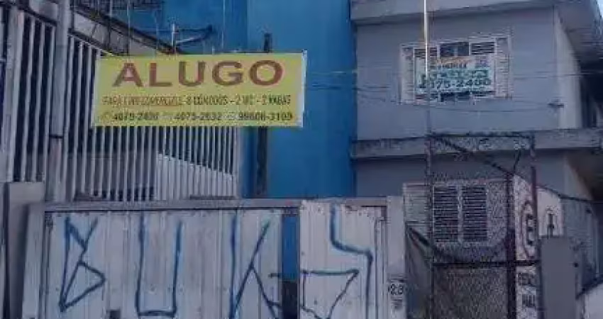 2 casas comerciais com 4 cômodos em baixo e 3 cômodos em cima para alugar, 103 m² por r$ 3.087/mês - jardim ruyce - diadema/sp