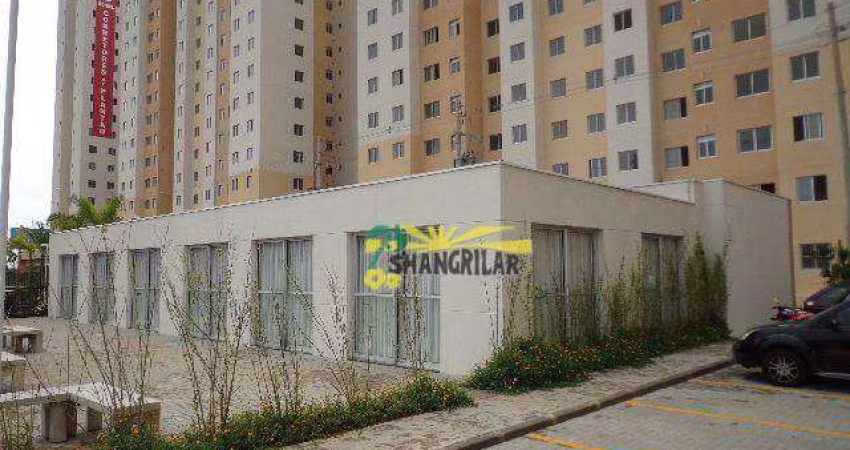 Apartamento com 2 dormitórios para alugar, 44 m² por R$ 1.999,80/mês - Canhema - Diadema/SP
