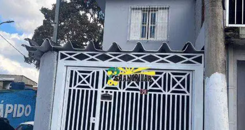 Sobrado com 3 dormitórios à venda, 159 m² por r$ 390.000 - vila padre anchieta - diadema/sp