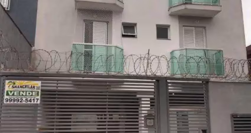 Cobertura com 2 dormitórios à venda, 110 m² por r$ 450.000,00 - vila luzita - santo andré/sp