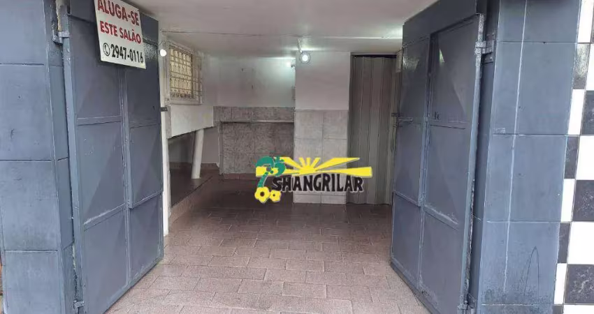 Salão para alugar, 10 m² por r$ 700,00/mês - vila das mercês - são paulo/sp