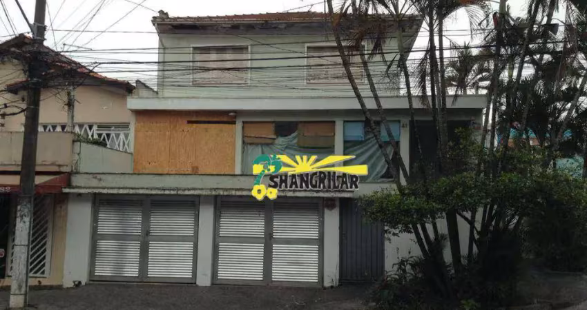 Sobrado à venda, 285 m² por r$ 1.100.000 - b. jardim - santo andré/sp